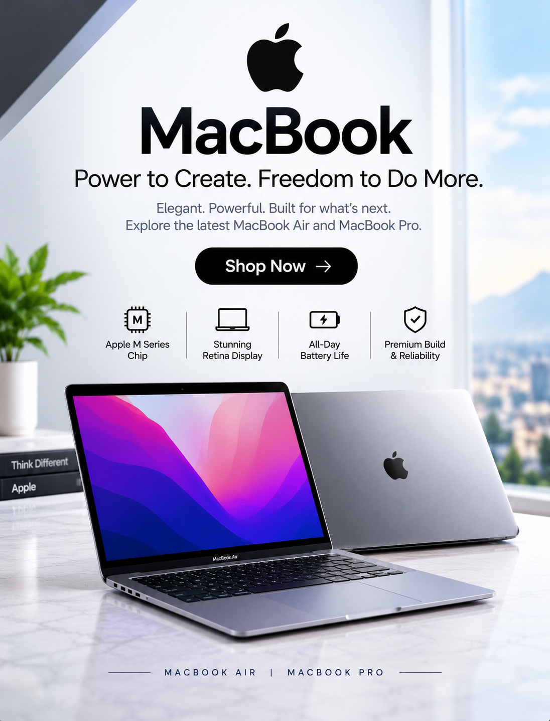 MacBook Power, Designed to Create